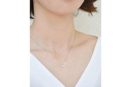 プリムローズ primrose K10 クオーツ ダイヤモンド ネックレス レディース ジュエリー アクセサリー イエローゴールド ペンダント 神奈川 湘南 藤沢