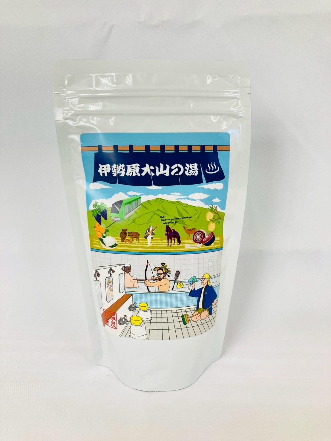温泉の素「伊勢原大山の湯」大袋 (250g×5袋) 銭湯Ver｜天然温泉 温泉の素 伊勢原大山の湯 [0419]
