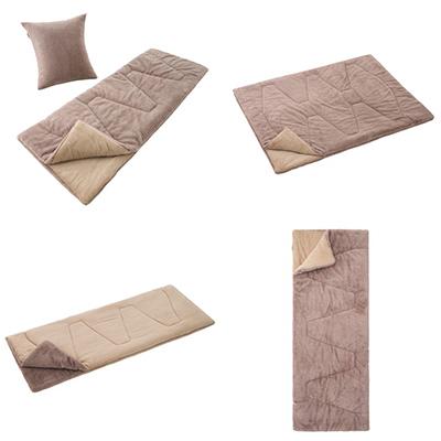 ふるさと納税 城陽市 丸洗いラビットファータッチシュラフ・0 寝袋からクッションにもなり屋内でも使える!72600027 |  | 01