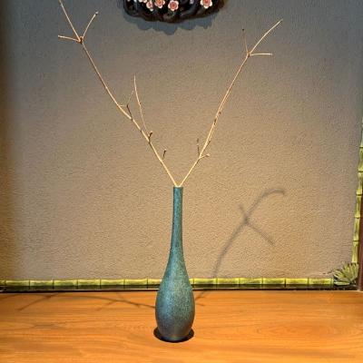 ふるさと納税 高岡市 【高岡銅器】花入　そろり/青錆色 |  | 01