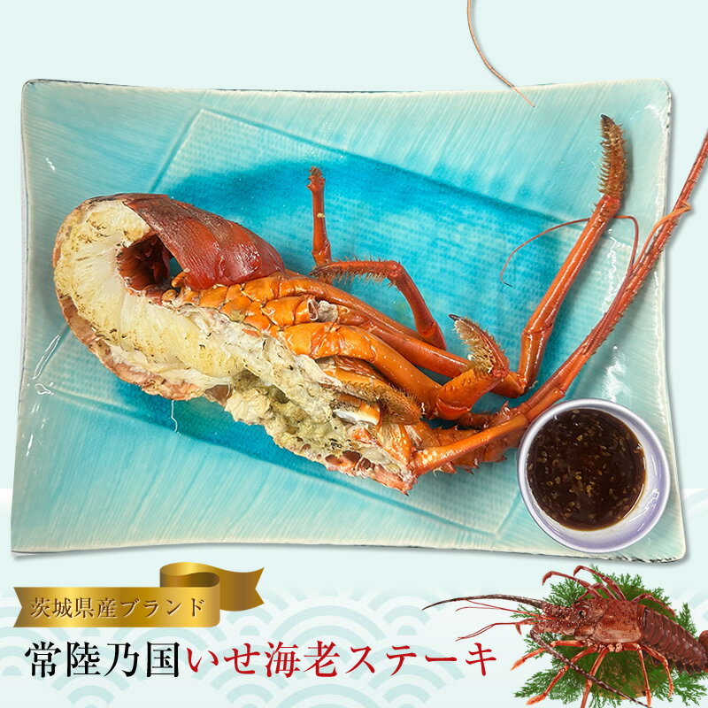【ふるさと納税】【茨城県産ブランド】常陸乃国いせ海老ステーキ【 伊勢海老 茨城県 日立市 】