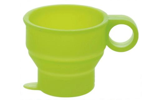 
            シリコーン製携帯ミニコップ 120ml 折りたたみ シリコン 専用ケース付き 外出 おでかけ うがい 歯みがき はみがき 服薬 薬 便利 たためるミニコップ  オウンカラーグリーン 奈良県 奈良市 なら 3-018 KSL1 155871
          