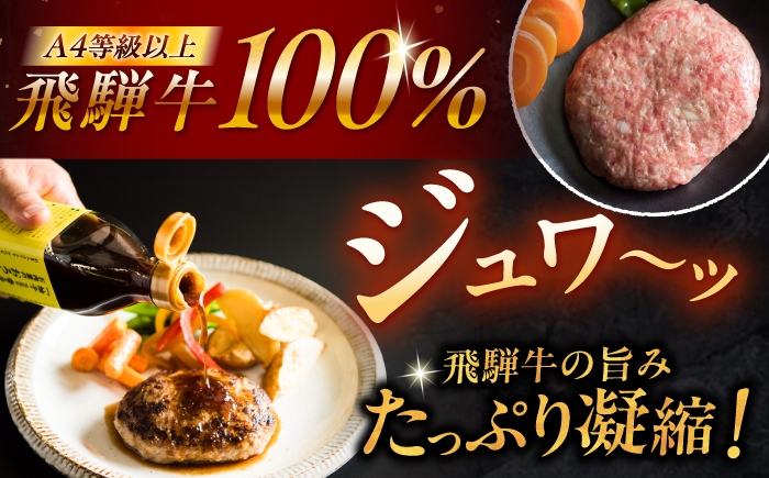 飛騨牛ハンバーグ 牛肉 和牛 国産 お肉 惣菜 おかず ゆず 柚子 柚子ぽん酢 贈答 ギフト おすすめ 人気 岐阜県 恵那市