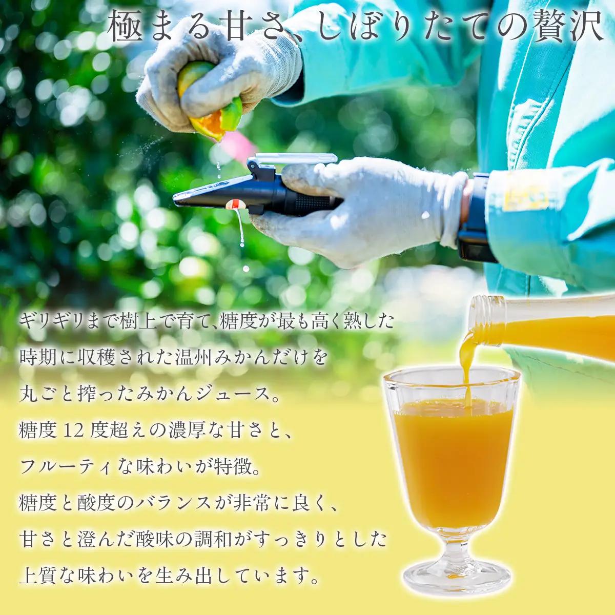 木なり「熟」みかんジュース（720ml×2本）　IKTE010