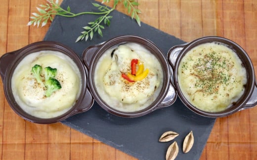 ブランド米使用 海のごちそうドリア 3種セット 〈 あわび / 牡蠣 / ほたて 〉【 たかたのゆめ ブランド 簡単調理 お手軽 お惣菜 冷凍 】