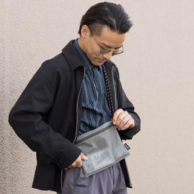 ふるさと納税 泉佐野市 サコッシュ Regileサコッシュ(グレー) aso0030 |  | 01
