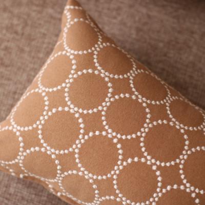 ふるさと納税 藤枝市 ミニクッション 長方形 タンバリン生地 キャメル (if1052) |  | 01