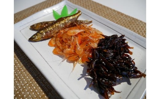 KAL-3　【贈答用に最適】佃煮詰合せ（3種入り）