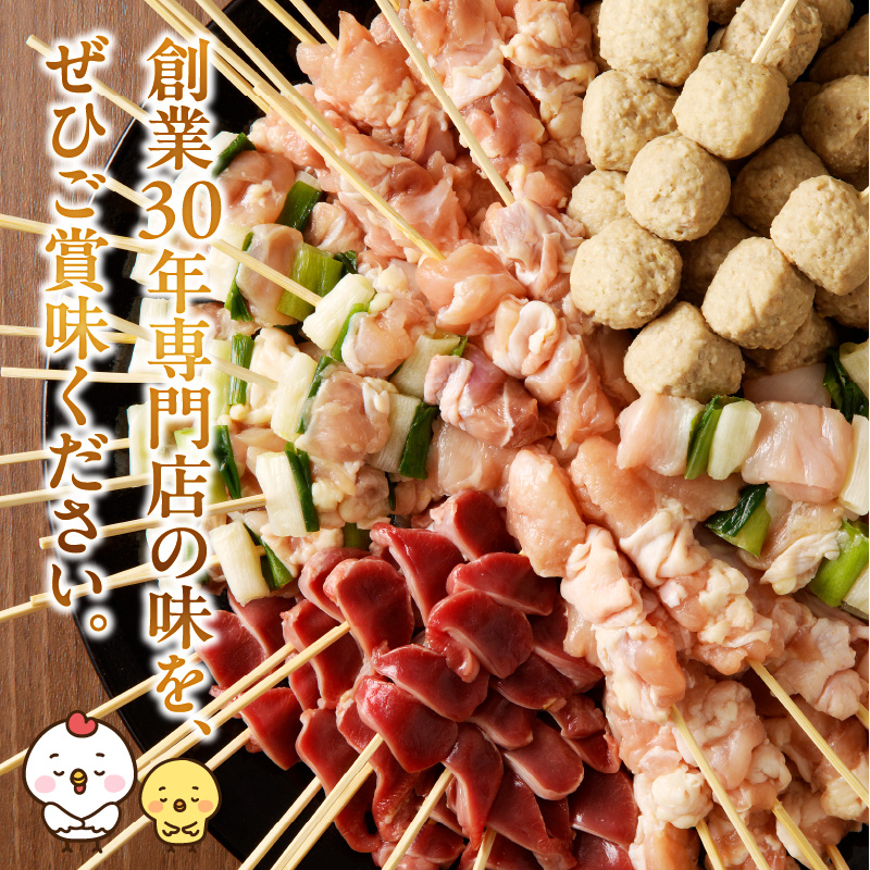 【定期便6回】九州産 こだわりのやきとり ６種３６本 （約1㎏：タレなし）_U98-T007_6