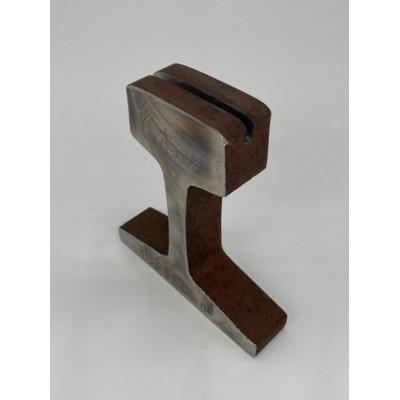 ふるさと納税 むかわ町 日高本線廃線レール 厚さ3cm(2)フォトスタンド【限定10セット】 |  | 02