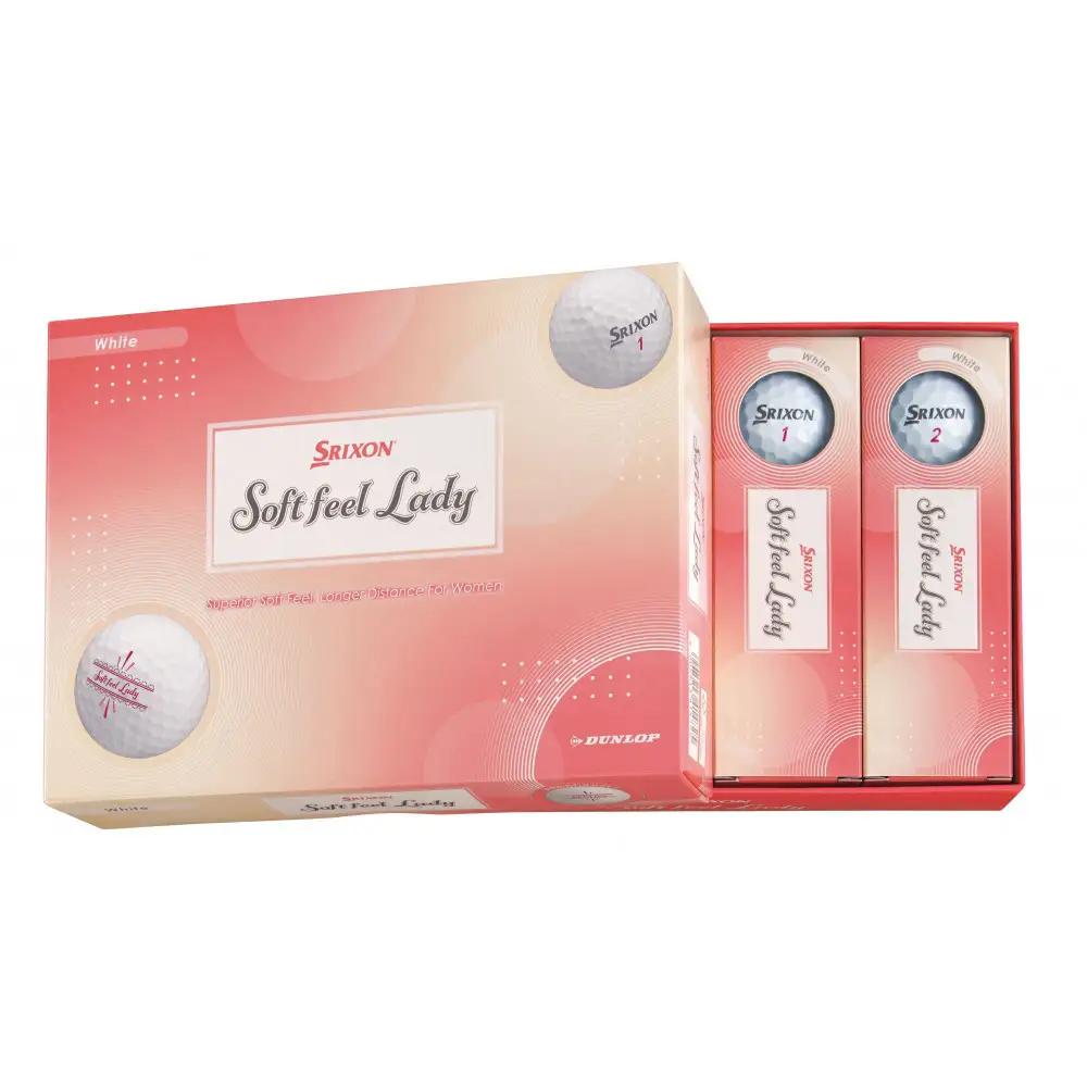 スリクソン SOFT FEEL LADY　 3ダースセット　＜カラー：ホワイト＞