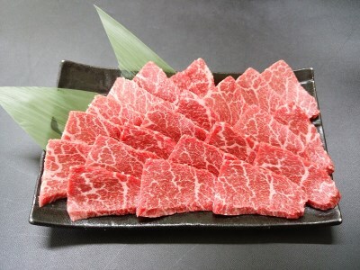 【敬老の日】宮崎牛(A5)赤身600gセット【化粧箱入り】≪9月11日～15日お届け≫_AC-0107-KG_(都城市) 宮崎牛 牛肉 赤身 スライス 焼肉 各300g×1パック 化粧箱入り ギフト 