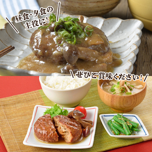 丹波しめじハンバーグ 和風オイスターソース 10袋 1個当たり150g 温めるだけ 10個 セット 国産 湯煎 電子レンジ レンジ レンチン 簡単 調理 無添加 京都 京丹波 丹波しめじ 小分け 冷蔵