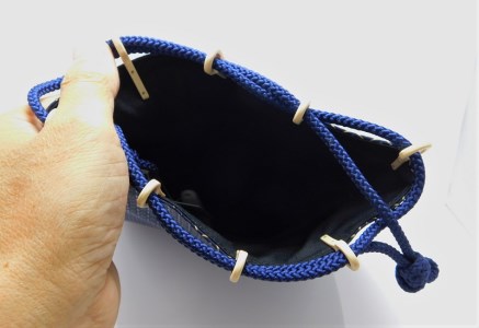 甲州印伝オリジナルブランド「庵（いほり）」 合切袋8217　K0371-G