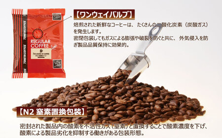 【 5ヶ月定期便 】おいしいコーヒーを飲もう 各月 100 g × 3 袋 (粉) 