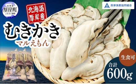 
厚岸産 鮮かき 300g×2パック (合計600g) 剥き牡蠣 カキ[№5863-0956]
