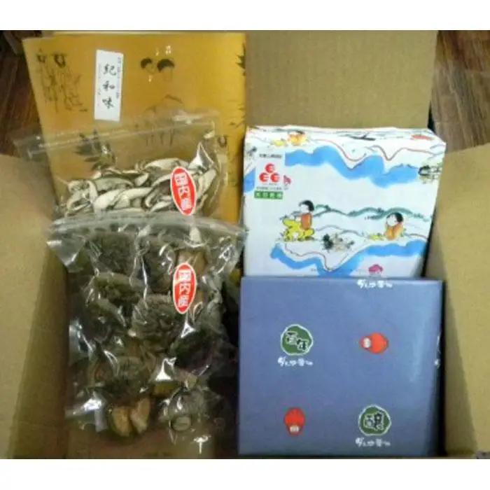 ≪印南町特産≫紀州和歌山県の味　3種セット（紀和味乾燥椎茸、紀州産南高梅、ダルマ醤油）
