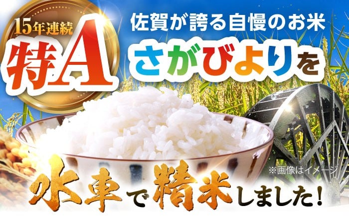 【もっちりツヤツヤの自慢のお米】大楠水車米 さがびより 5kg /若木町まちづくり推進協議会 [UBY002] 米 白米 精米