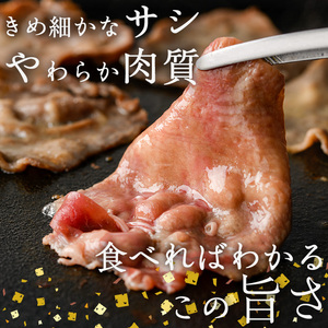 ＜定期便・全3回 (4か月ごとの発送)＞薄切り 塩味 牛タン (総量1.8kg) 定期便 小分け 牛肉 肉 タン 牛たん 味付け 焼肉 塩 BBQ 冷凍 大分県 佐伯市【DH318】【ネクサ】