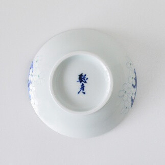 有田焼 紫陽花 小皿2枚セット 辻聡彦 聡窯 A35-162_イメージ2
