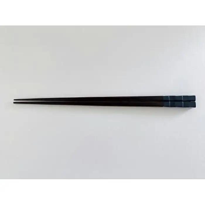 鎌倉彫　箸「市松」勝色　23cm | 箸 伝統工芸  鎌倉彫 市松 人気 おすすめ 勝色 高級 ギフト プレゼント 食器 送料無料 神奈川 鎌倉 箸
