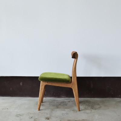 ふるさと納税 小野市 ダイニングチェア　02　モケットグリーン |  | 02