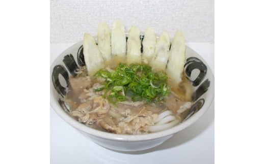 
福岡発　あごだし・肉ごぼう天うどん　三人前【1032659】
