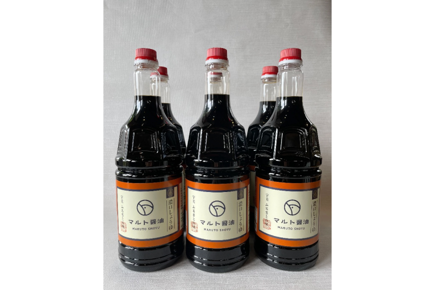 醤油 九州こいくち醤油 1.8L 6本 セット [マルト醤油醸造元 福岡県 宇美町 um40azo720004] しょうゆ 濃口醤油 こいくち醤油 調味料