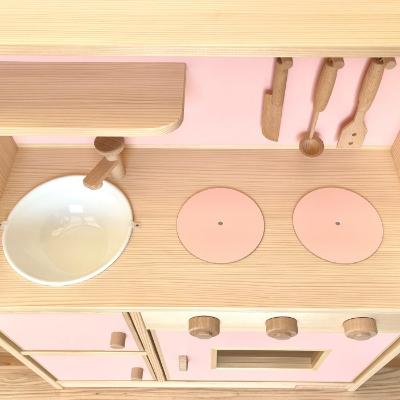 ふるさと納税 小林市 ままごとキッチン DXハイタイプ　ピンク |  | 03