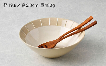 【波佐見焼】イッチン十草 ボウル L 1点【利左エ門窯】[QB71]