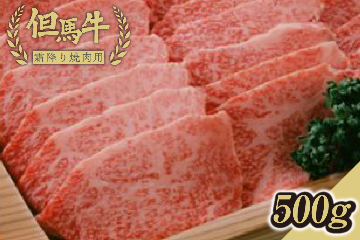 【但馬牛霜降り焼肉用＜500g＞】発送目安：入金確認後1ヶ月程度 配送日の指定はできません。 大人気 人気ふるさと納税 返礼品 おすすめ ランキング 牛肉 ステーキ しゃぶしゃぶ すき焼き 73-04
