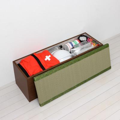 ふるさと納税 海南市 収納たたみベンチ90 |  | 01