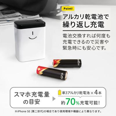 ふるさと納税 海老名市 (オウルテック) 単3型アルカリ乾電池があればすぐに使える 乾電池式モバイルバッテリー |  | 03