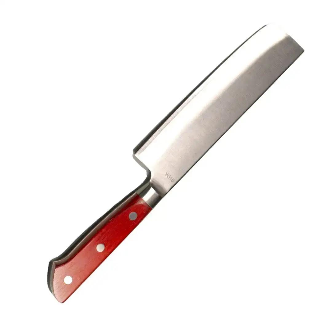 [成水] v金10号割込 菜切包丁 刃部16cm キッチンツール 調理器具 料理包丁 【028S032】