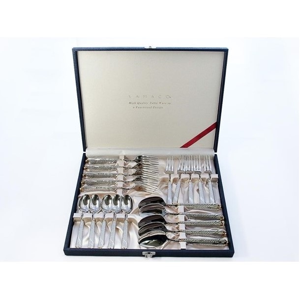 YAMAZAKIカトラリー ビザンティンG/A20pcs デザートセット