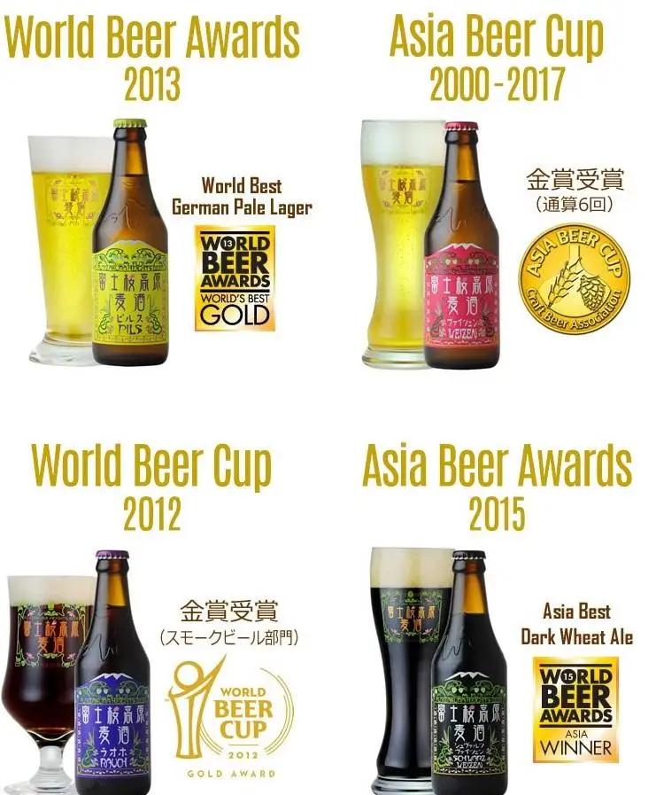 【ふるなびWEEK対象】【富士河口湖地ビール】富士桜高原麦酒（4種8本セット）金賞クラフトビール飲み比べ 