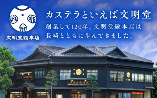 【6回定期便】特撰カステラ580g【木箱】/文明堂総本店 [EAK003] カステラ 長崎カステラ かすてら 長崎 人気  和菓子 お中元 お歳暮 ざらめ ザラメ 焼菓子