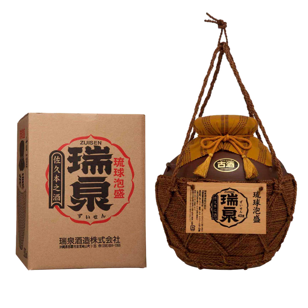 【琉球泡盛】瑞泉酒造　3年古酒「瑞泉壷3升（巻）」5,400ml_イメージ2