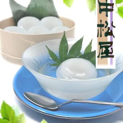 
龍泉洞爽菓　栗あん入り　水まんじゅうと龍泉洞の水【1388807】
