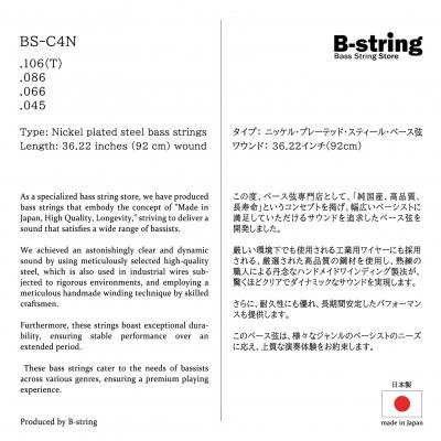 ふるさと納税 笠岡市 ベース弦専門店 B-stringオリジナル高品質ハンドメイドベース弦(ニッケルタイプ)B-17 |  | 01