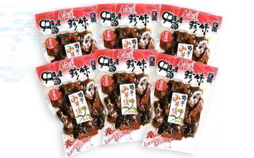 
国産 菊芋みそ漬230ｇ×６袋セット
