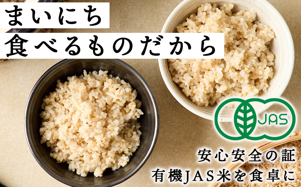 有機JAS認証米ゆめぴりか（転換期間中）玄米 10kg（5㎏×2）国産 北海道産 オーガニック米