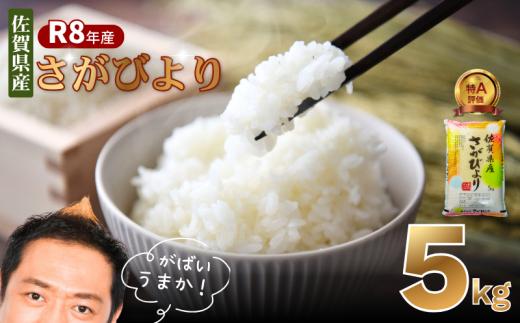 【先行予約】【新米】令和8年 佐賀県産「さがびより」5kg _1月発送：A095-061-03