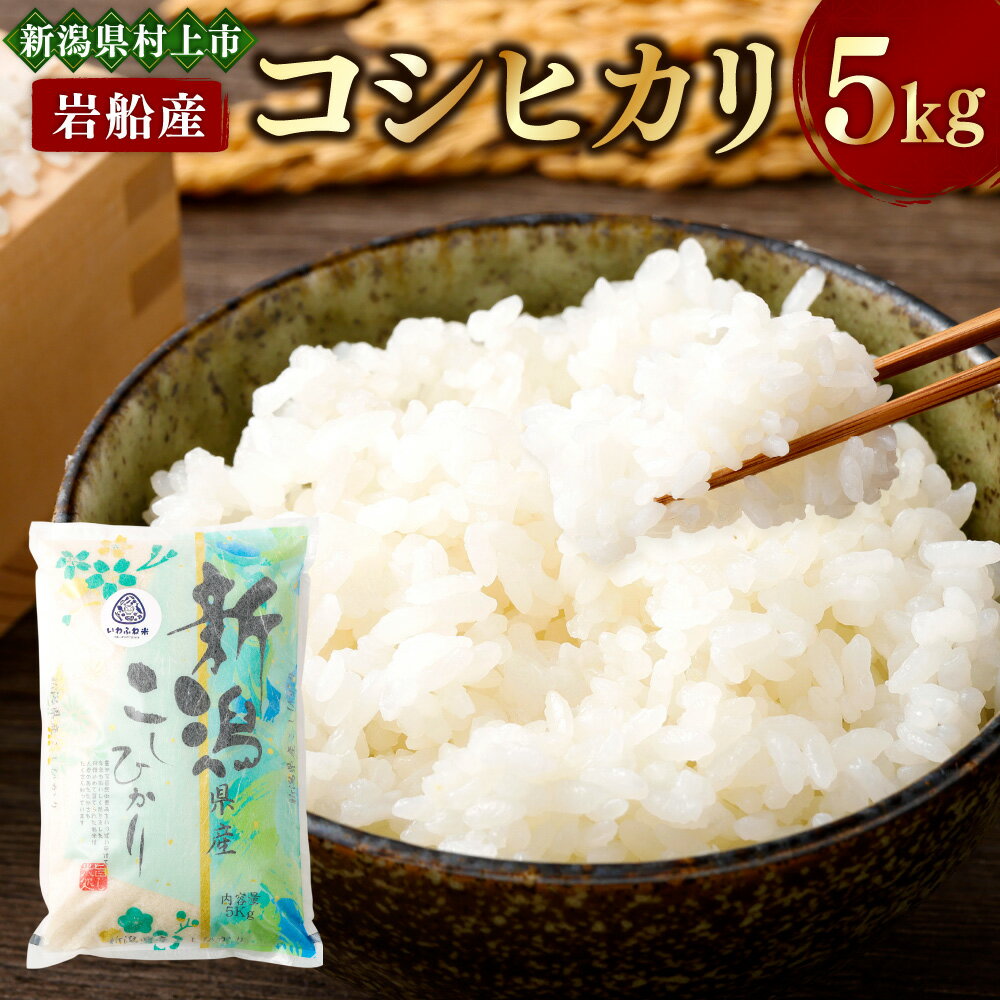 【ふるさと納税】 【令和7年産米】にいがた村上市岩船産コシヒカリ（神林産地）5kg A4134