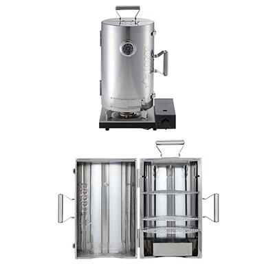 ふるさと納税 城陽市 LOGOSの森林 スモークタワー 熱源不要!キャンプやアウトドアで大活躍の燻製機!　81066000 |  | 01