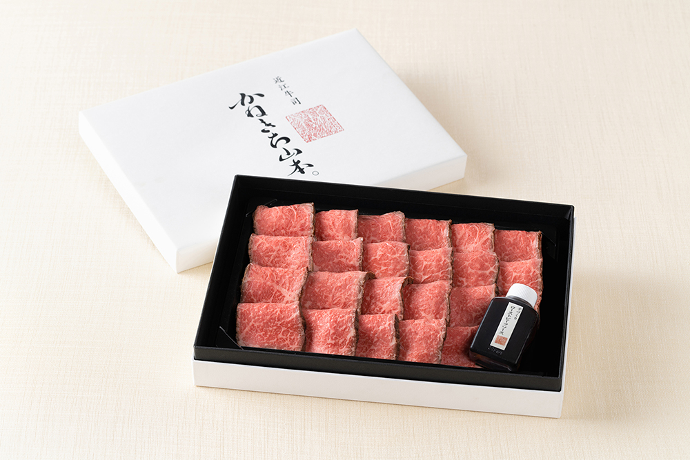 【カネ吉山本】近江牛　ローストビーフスライス300gローストビーフソース【Y156W】