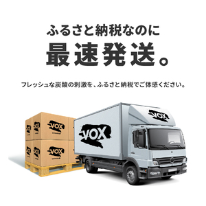 VOX バナジウム 強炭酸水 500ml 24本(ミントフレーバー)