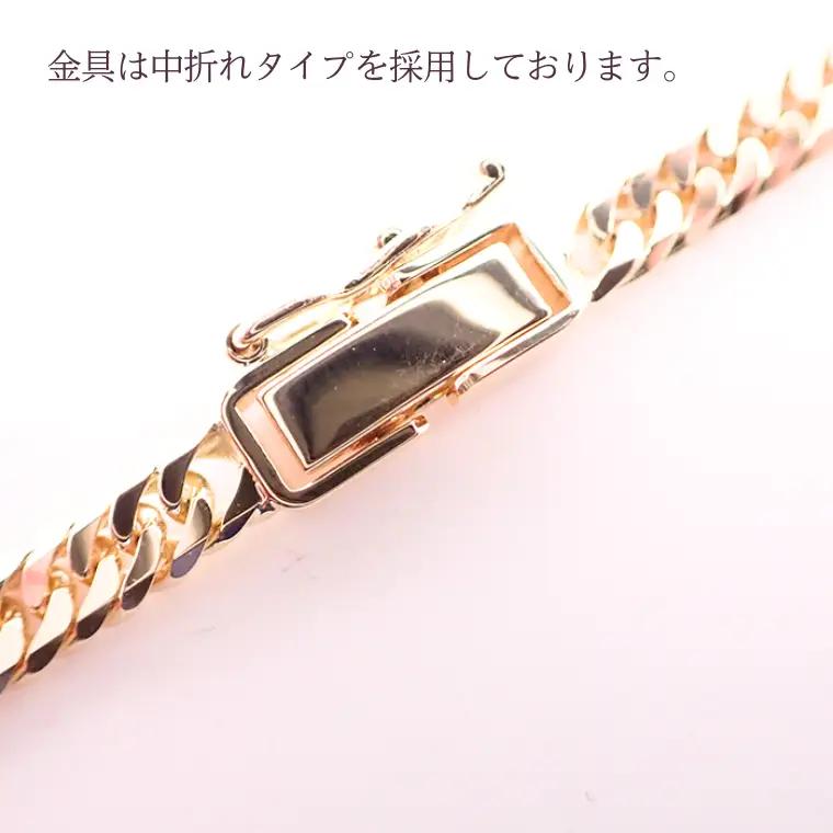 K18 6面ダブルキヘイネックレス50g 50cm