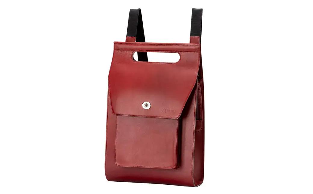 豊岡鞄 TOTTE 3WAYリュック ボルドー MBC022 / 3way バッグ レディース トート ショルダー リュック 牛革 落ち着いた色合い A4サイズ収納 肩掛け 斜め掛け トートバッグ シ