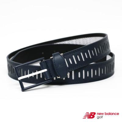 ふるさと納税 上里町 ニューバランスゴルフ　レーザーカット　シンセティックメッシュベルト　ネイビー　012-6182002